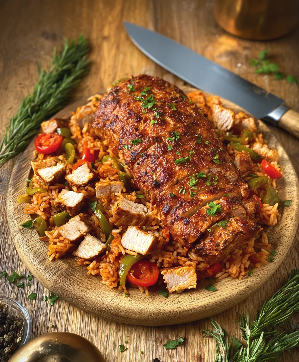 Serbisches Reisfleisch