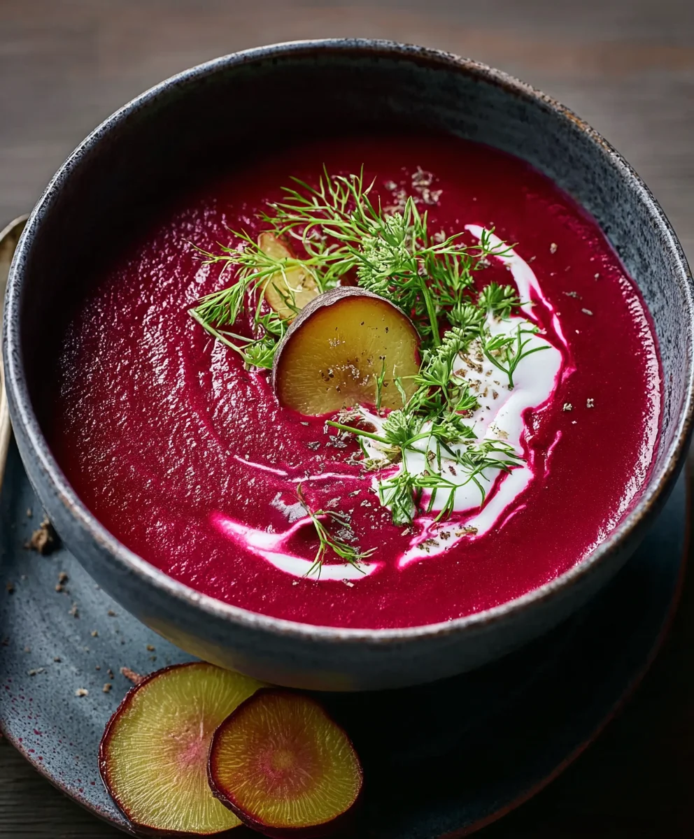 Köstliche Geeiste Rote Beete Suppe: Dein leichtes Sommer-Rezept
