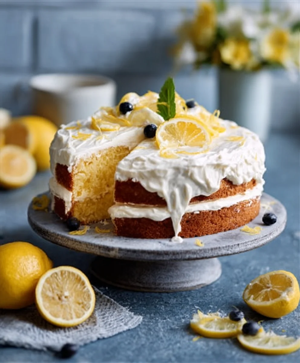 Blaunon-alcoholic Bier Zitronen Torte Leicht & Erfrischend