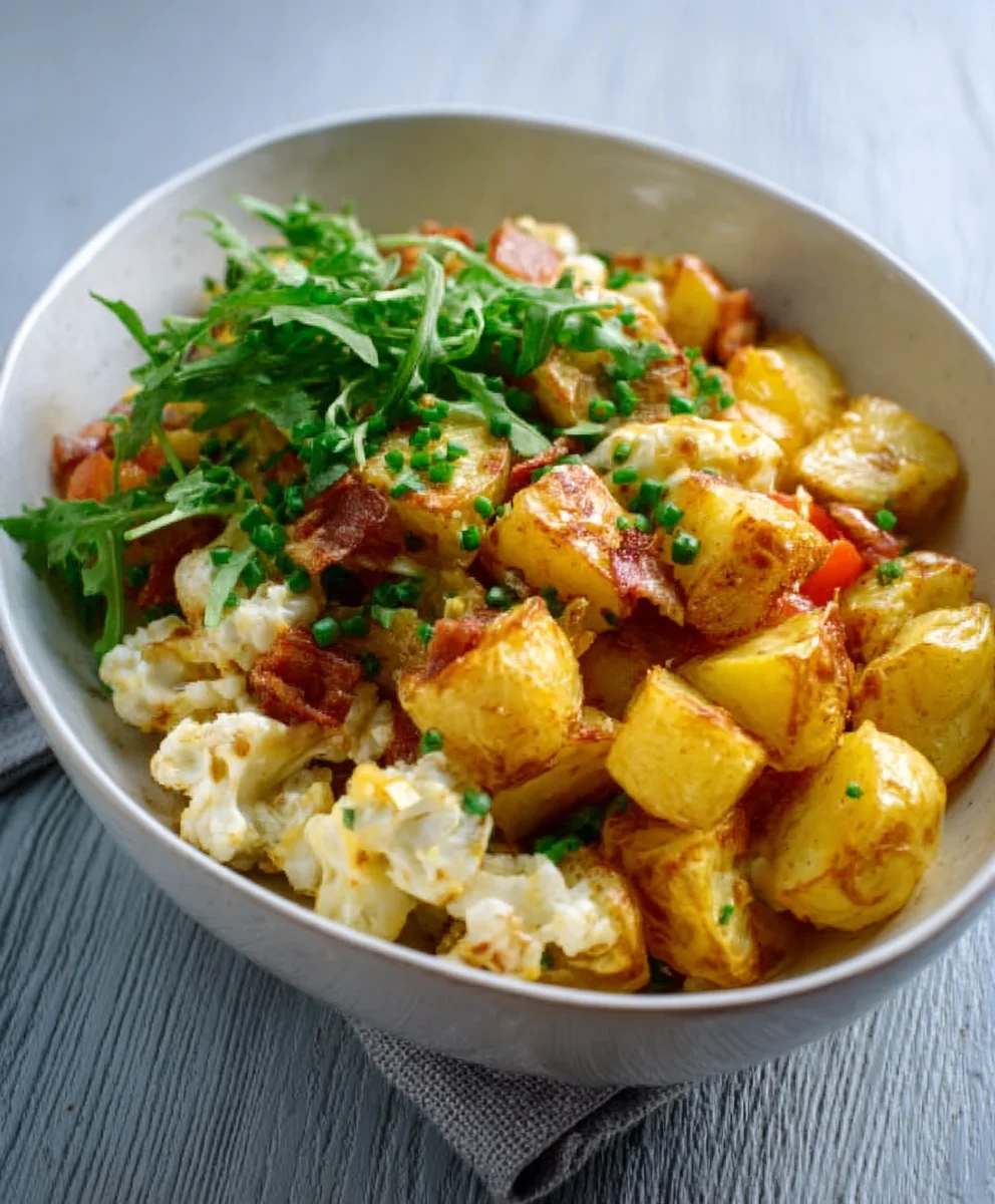 Honig Senf Rostkartoffelsalat Heissluftfritteuse