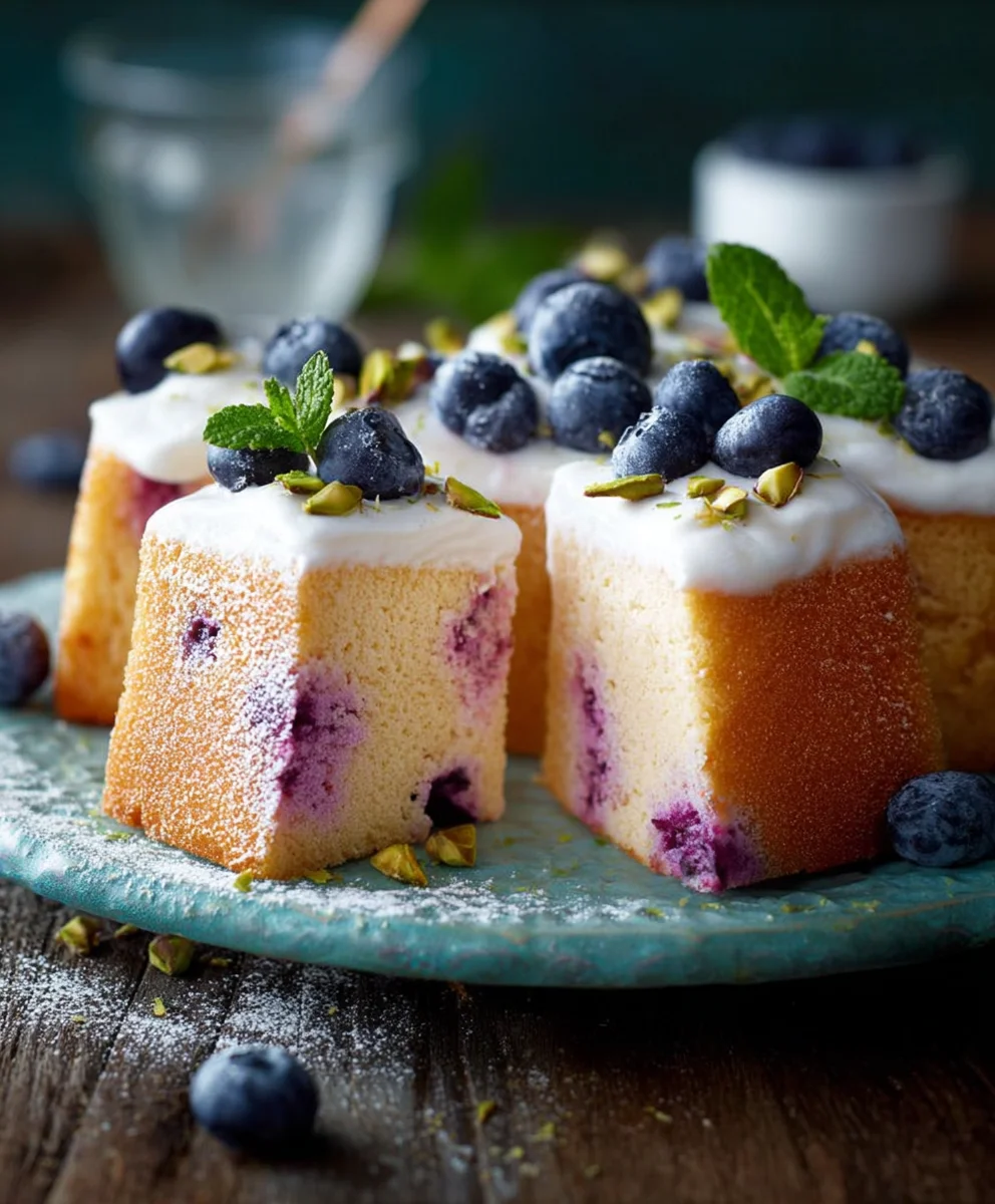 Blaunon-alcoholic beer Joghurt Würfel Kuchen – Einfach & Lecker