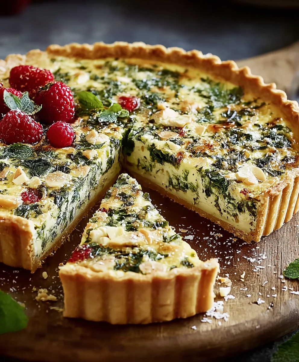 Aromatische Frühlingskräuter Tarte: Lecker, leicht & schnell!
