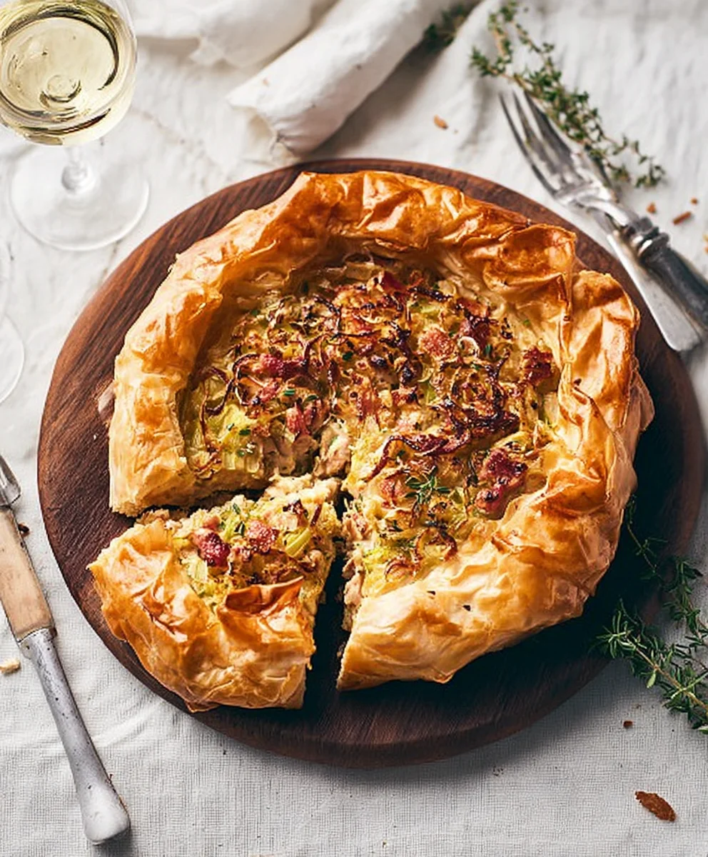 Blätterteig Hähnchenpastete: Knusprig & Lecker selber machen
