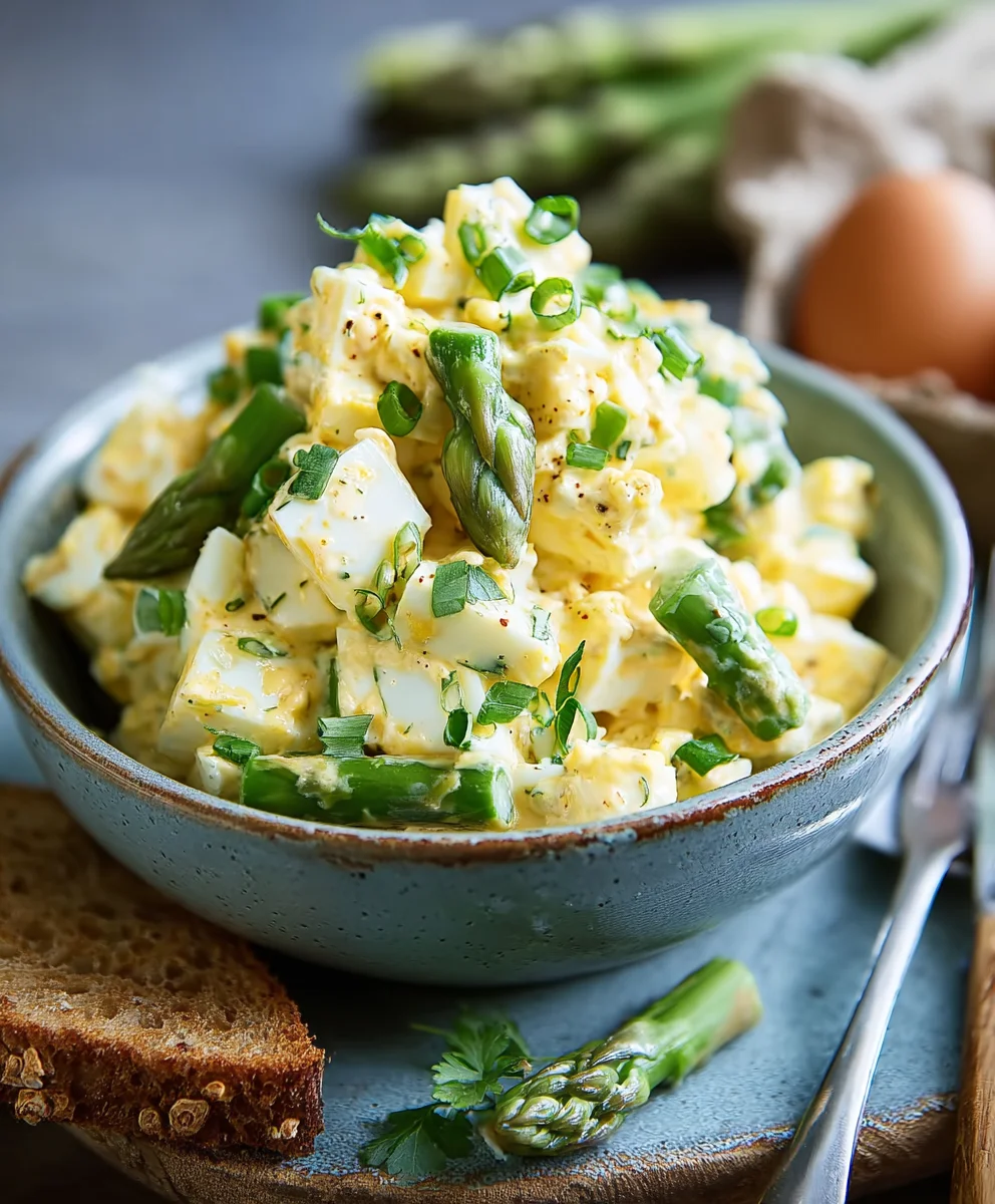Eiersalat mit Spargel: Dein frischer Genuss für den Sommer!