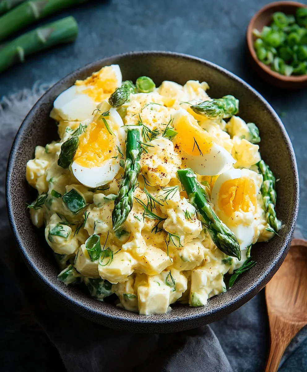Eiersalat mit Spargel: Dein frischer Genuss für den Sommer!