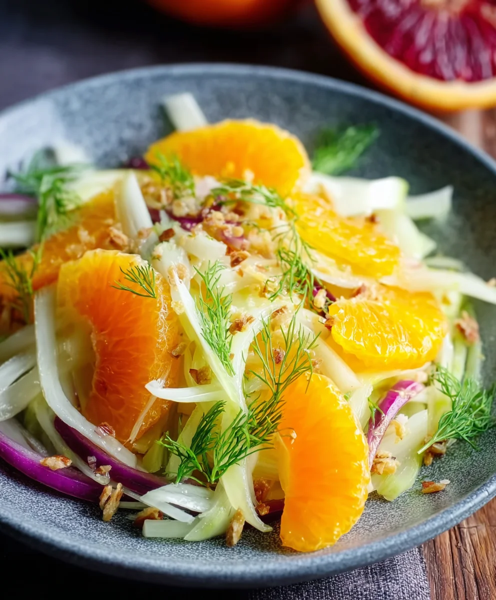 Fenchelsalat mit Orangen: Frisch & Lecker genießen!
