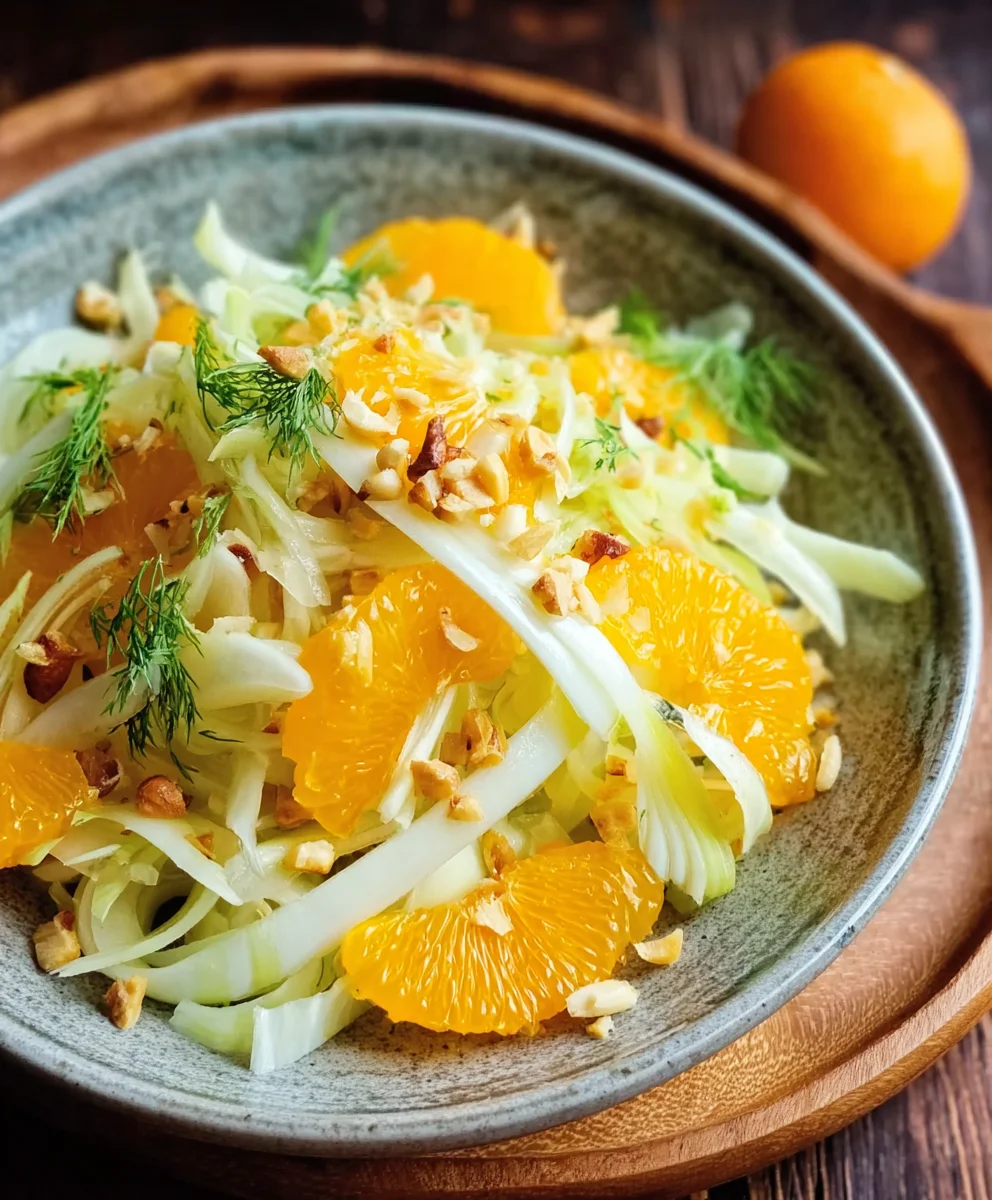 Fenchelsalat mit Orangen: Frisch & Lecker genießen!