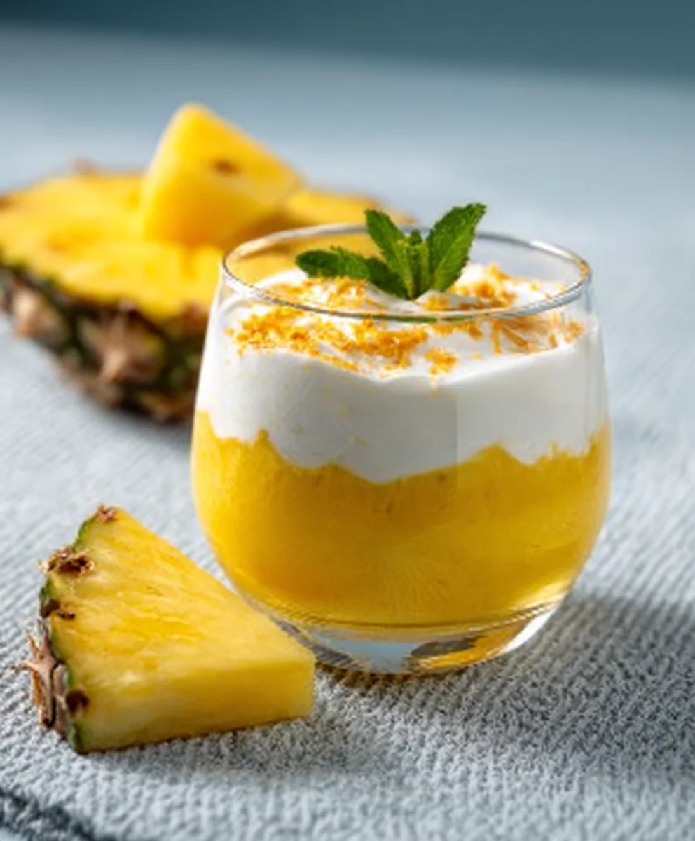 Mango Ananas Joghurt Dessert