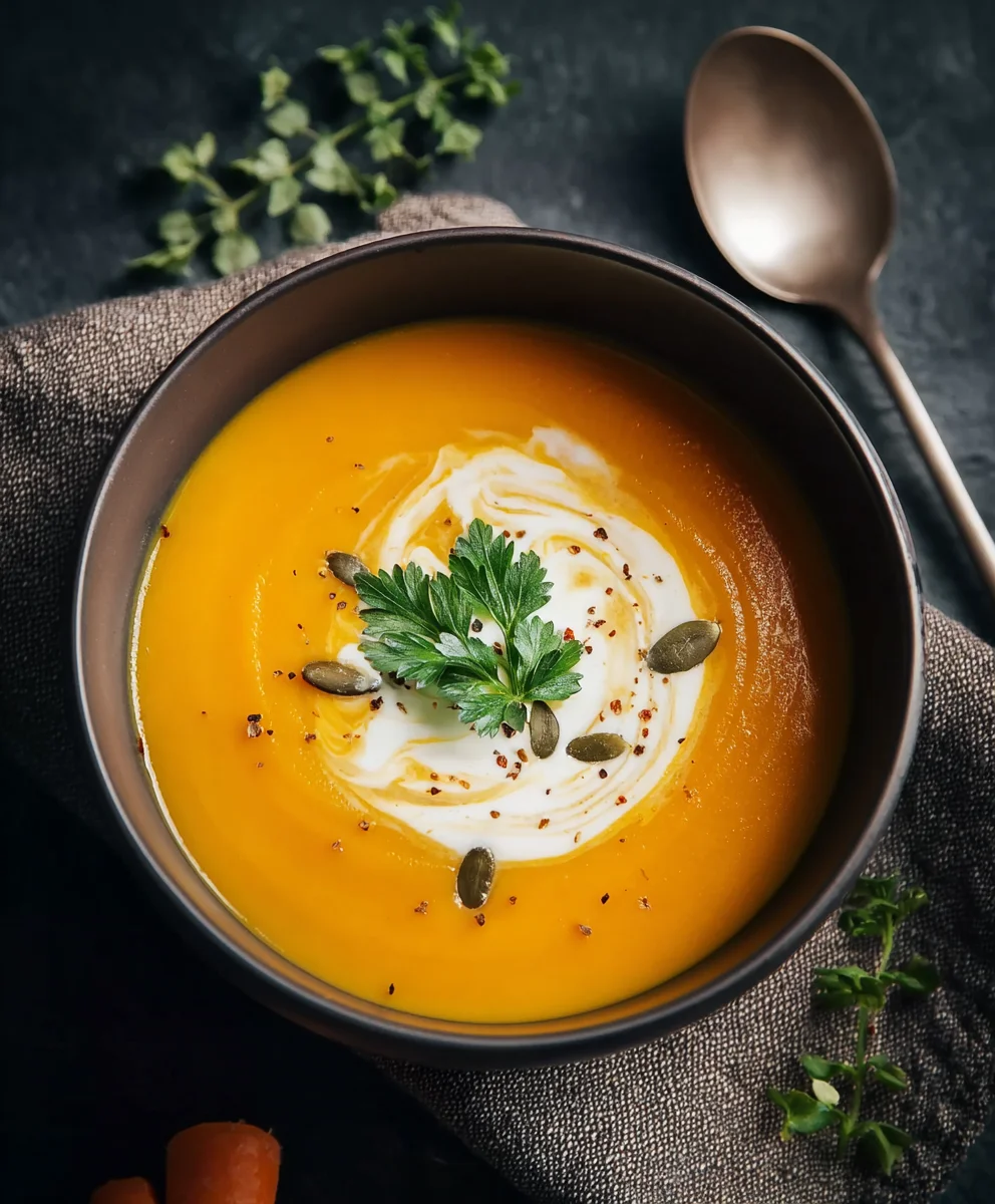 Karottensuppe mit Ingwer: Gesund, schnell & unwiderstehlich lecker