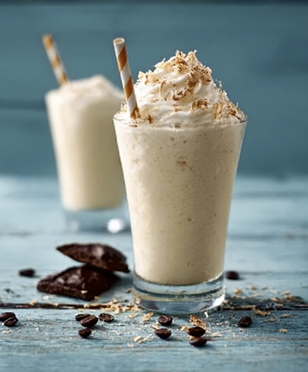 Cremiger Vanille Frappe mit Rahm: Erfrischender Sommertraum