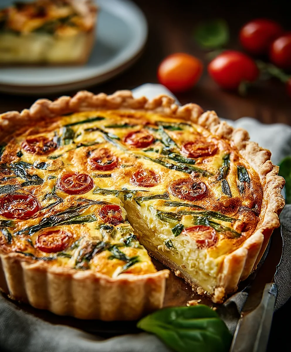 Bärlauch Quiche Rezept – Frisch, cremig & lecker backen!