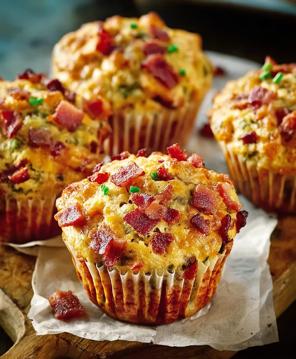Gemuese Muffins Mit Beef Bacon