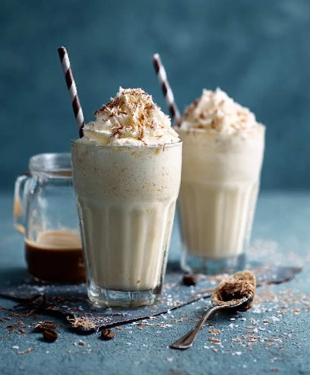 Cremiger Vanille Frappe mit Rahm: Erfrischender Sommertraum