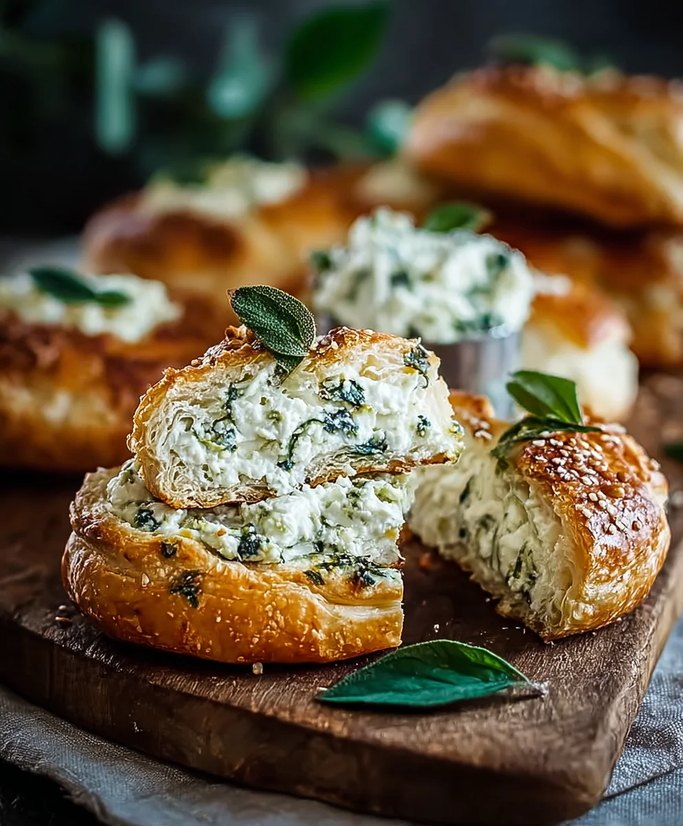 Bärlauch-Ricotta-Blätterteigtaschen: Einfach & Lecker!