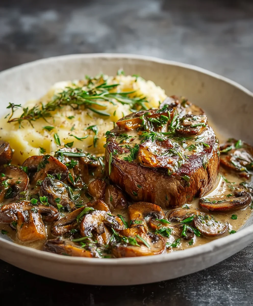 Unwiderstehliche Beef Champignon Rahm Sauce Klassisch