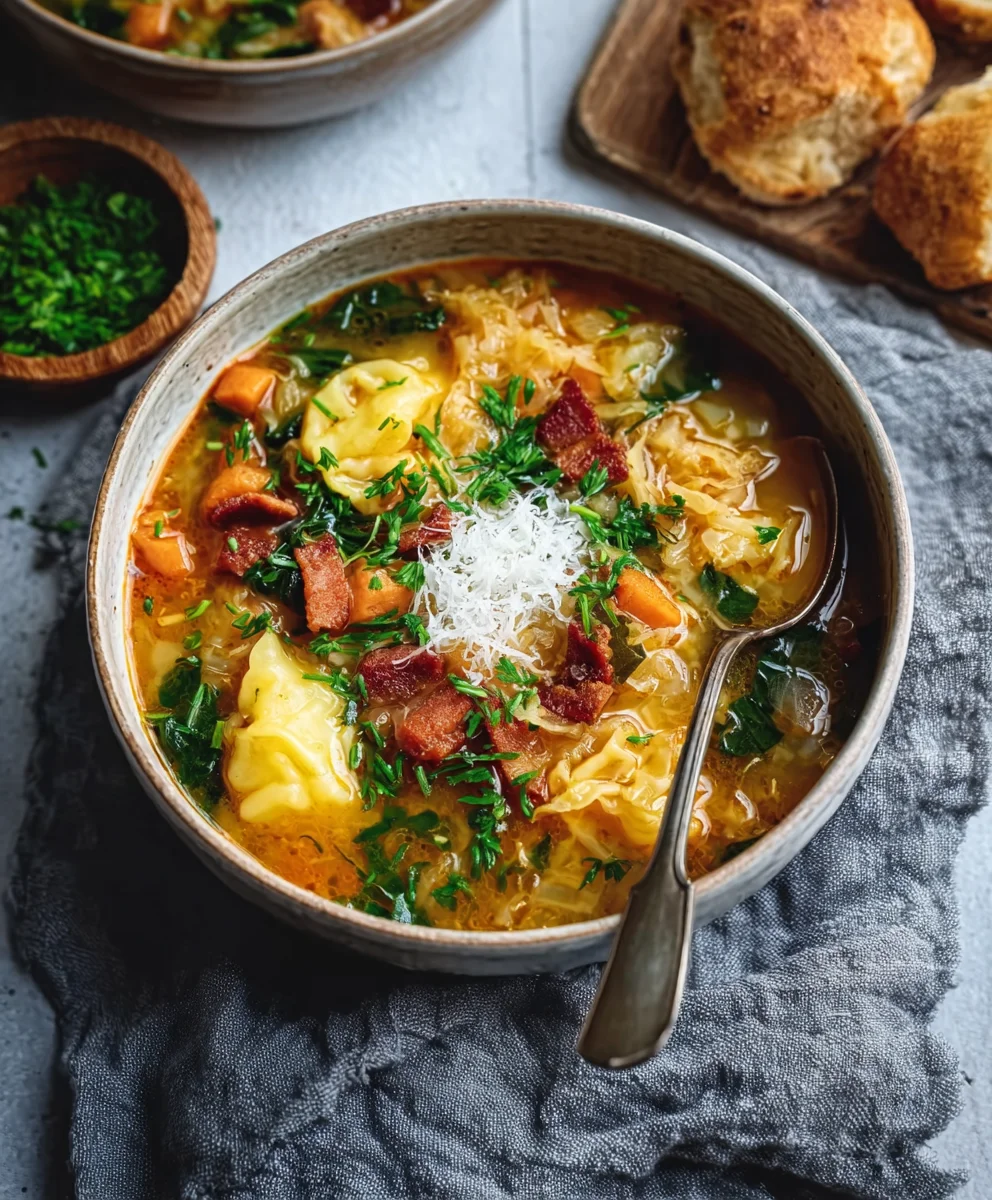 Sauerkraut Suppe Gemuese Suppe