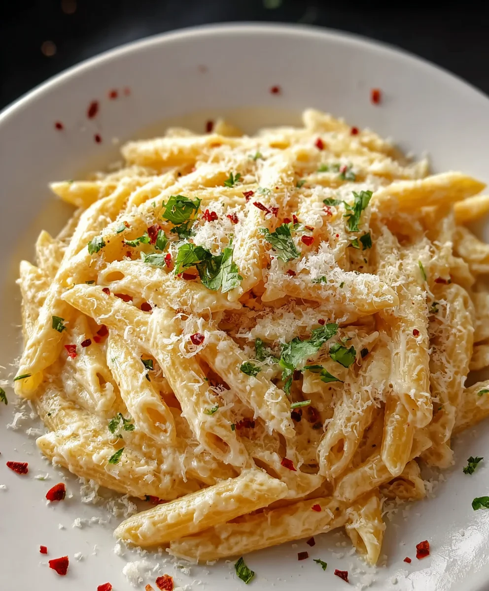 Cremige One Pot Knoblauch Pasta: Einfach & unwiderstehlich