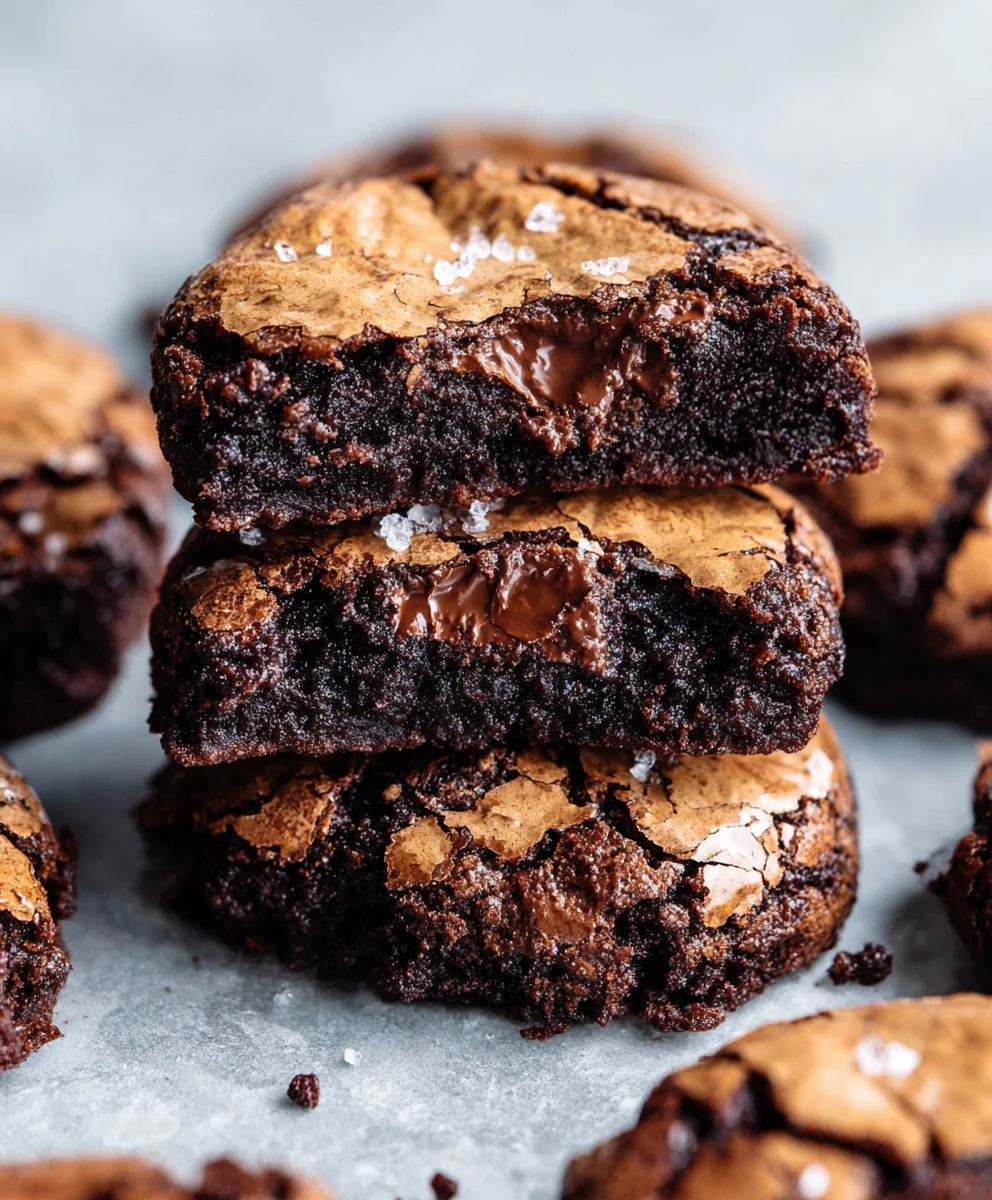 Fudgy Chewy Browkies Brookies