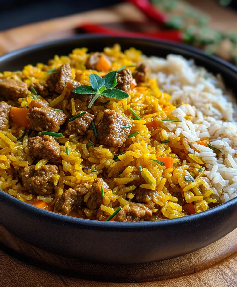 Curryreis mit Rinderhackfleisch: Schnelles & Leckeres Rezept