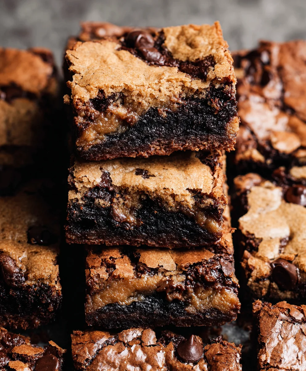 Backe unwiderstehliche Brown Butter Brookies leicht gemacht.