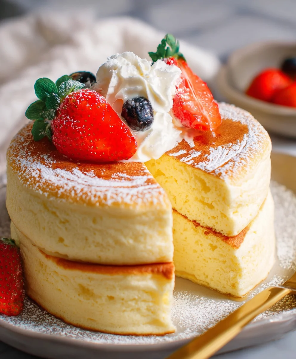 Rezept: Fluffige Jiggly Japanese Soufflé Pancakes