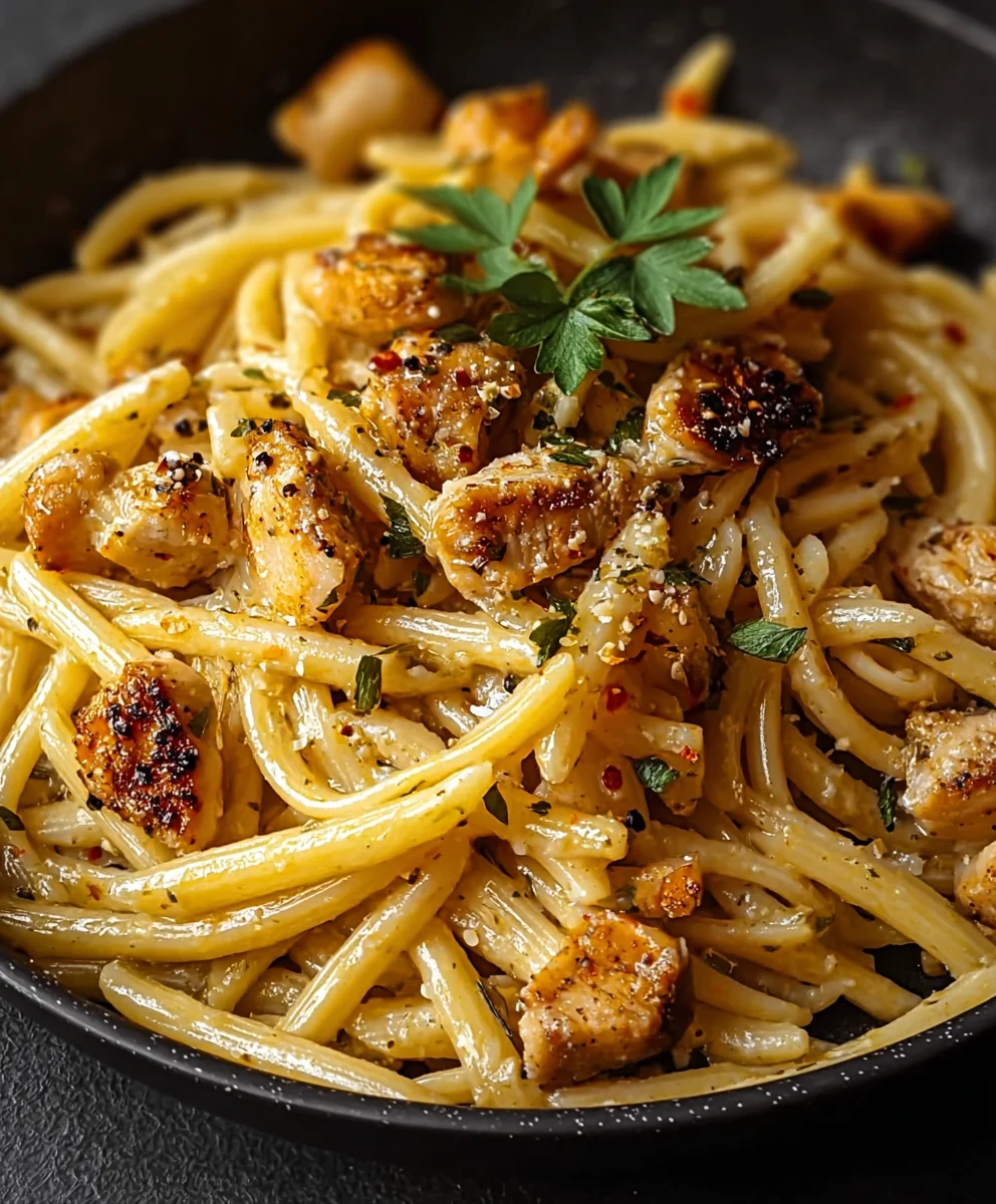 Cremige Honig Pfeffer Hühnchen Pasta – Dein neues Lieblingsgericht