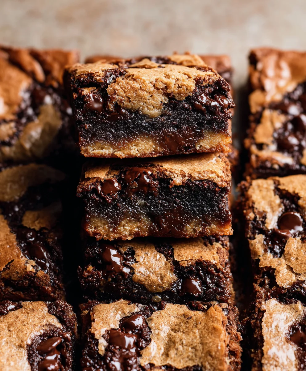 Backe unwiderstehliche Brown Butter Brookies leicht gemacht.