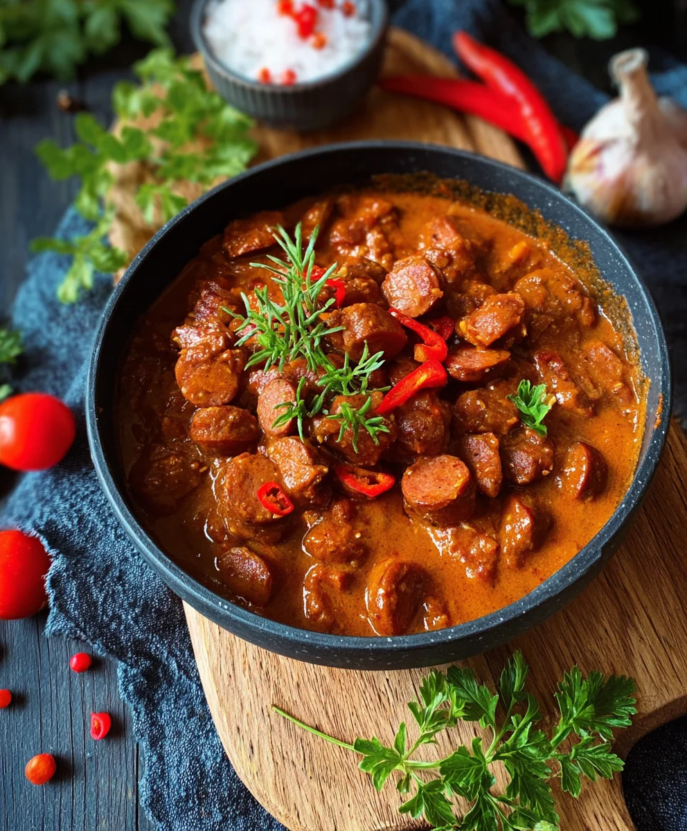 Wuerstchen Gulasch Rezept: Einfach, lecker & schnell zubereitet!