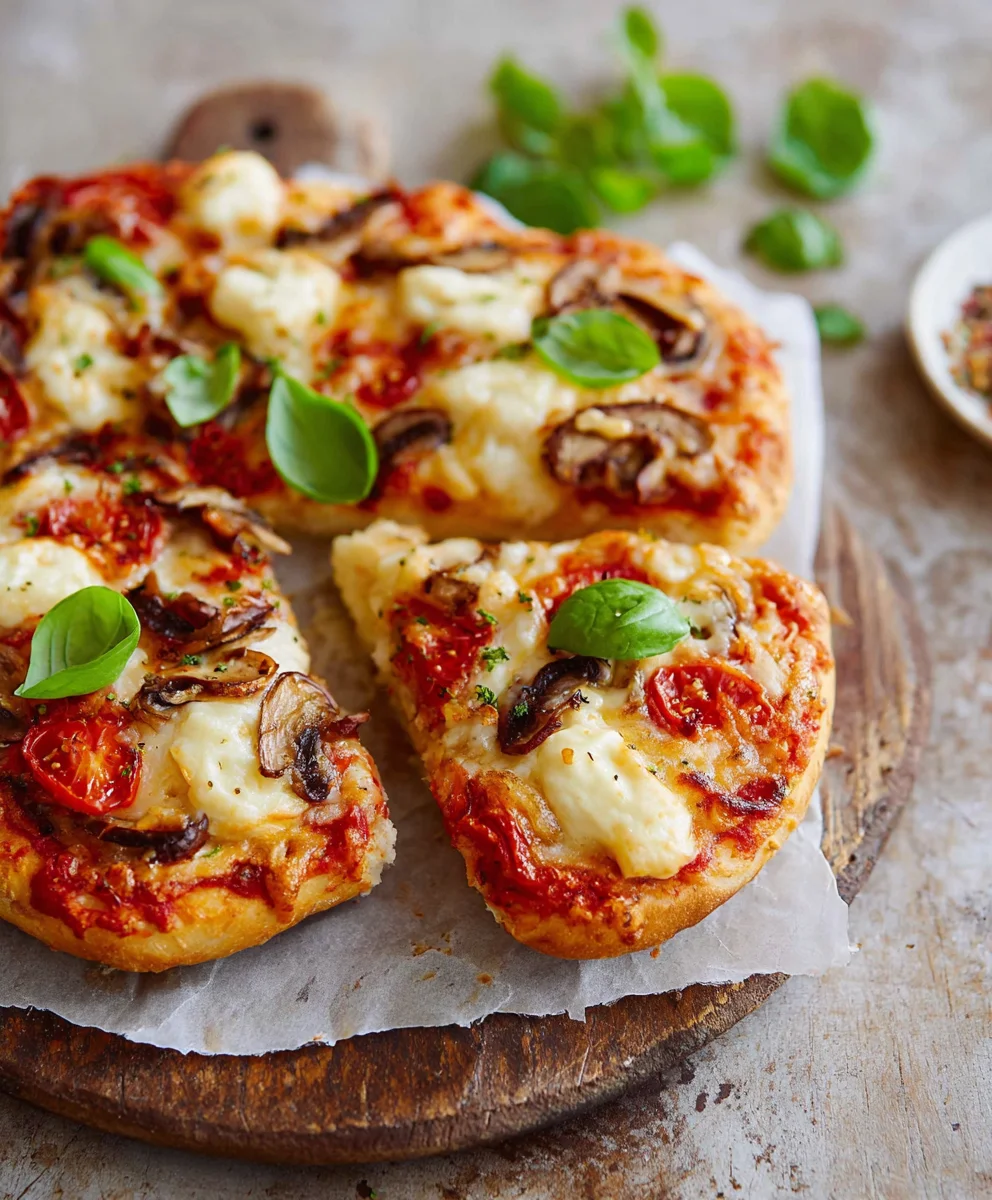 Pizzabroetchen Vegetarisch
