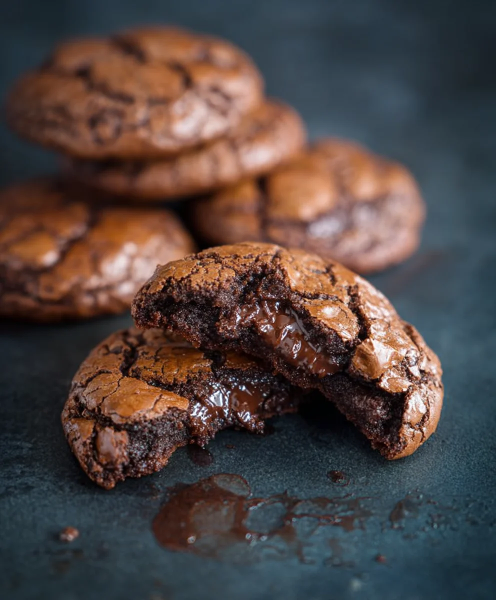 Schoko Brownie Cookies: Glück für graue Novembertage!