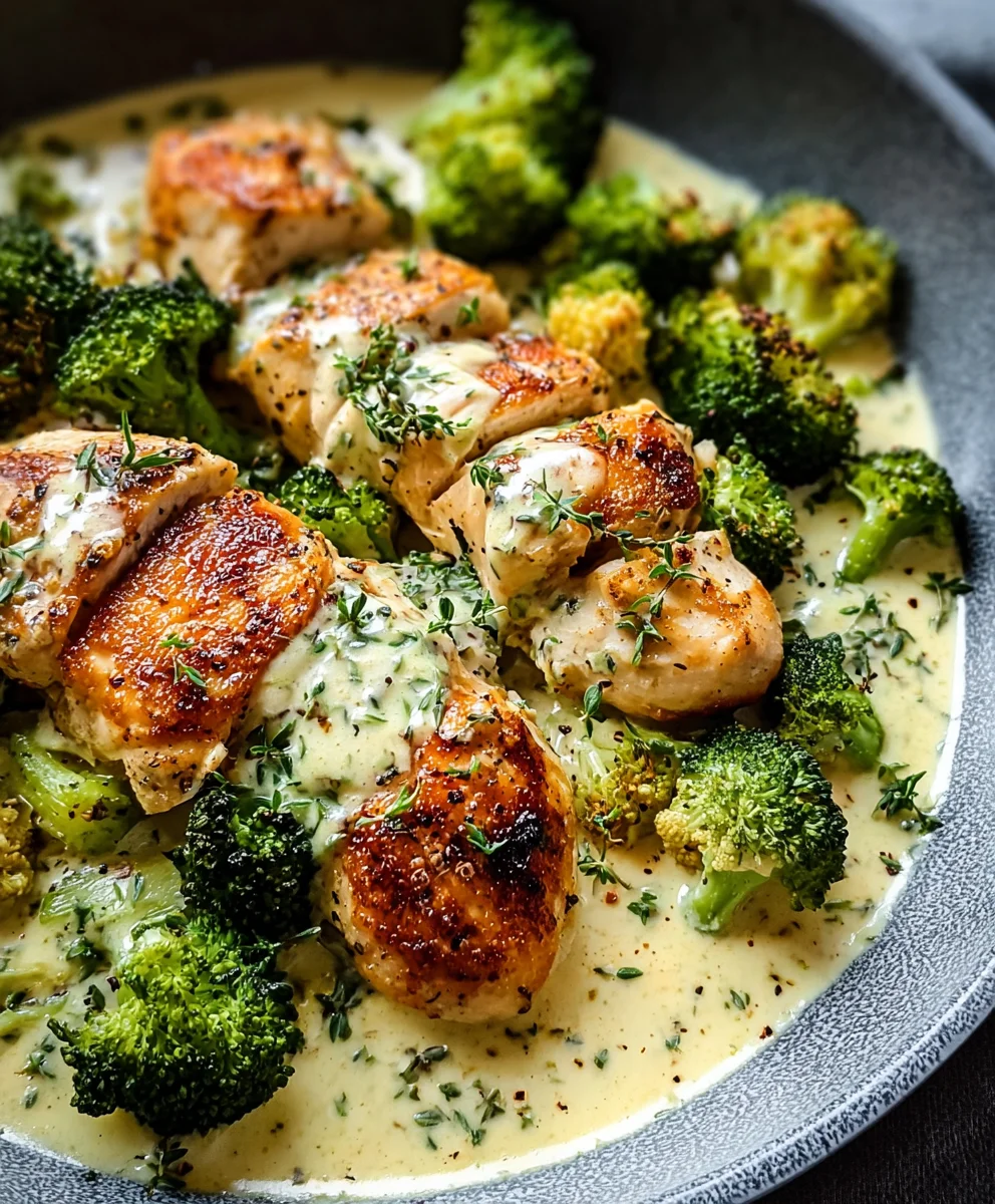 Hähnchen Brokkoli in cremiger Sauce – Dein schnelles Lieblingsgericht!