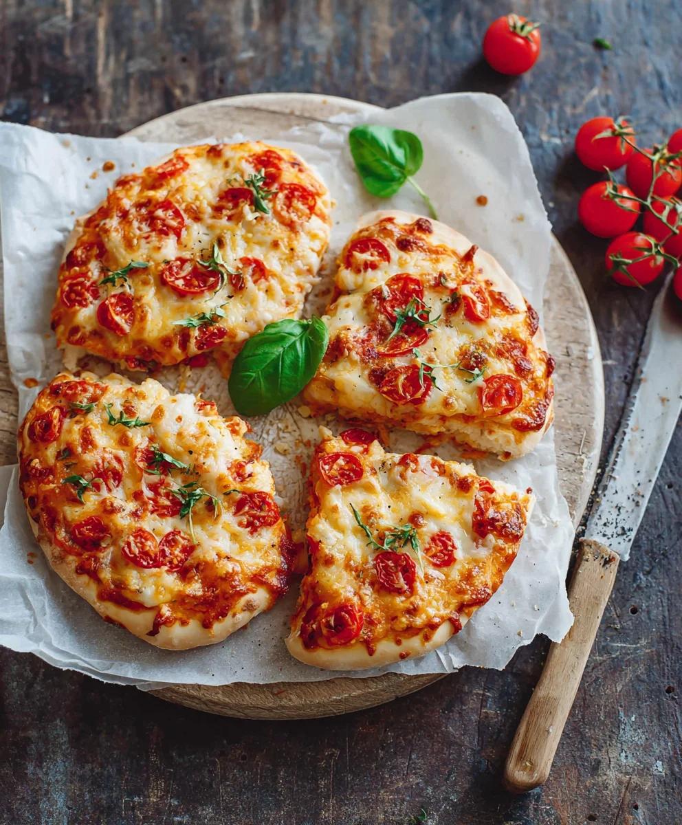 Pizzabroetchen Vegetarisch