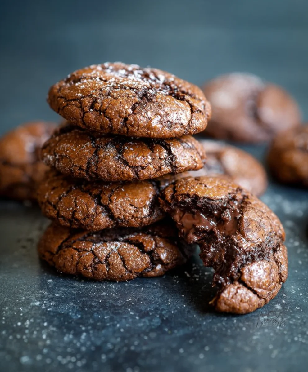 Schoko Brownie Cookies: Glück für graue Novembertage!
