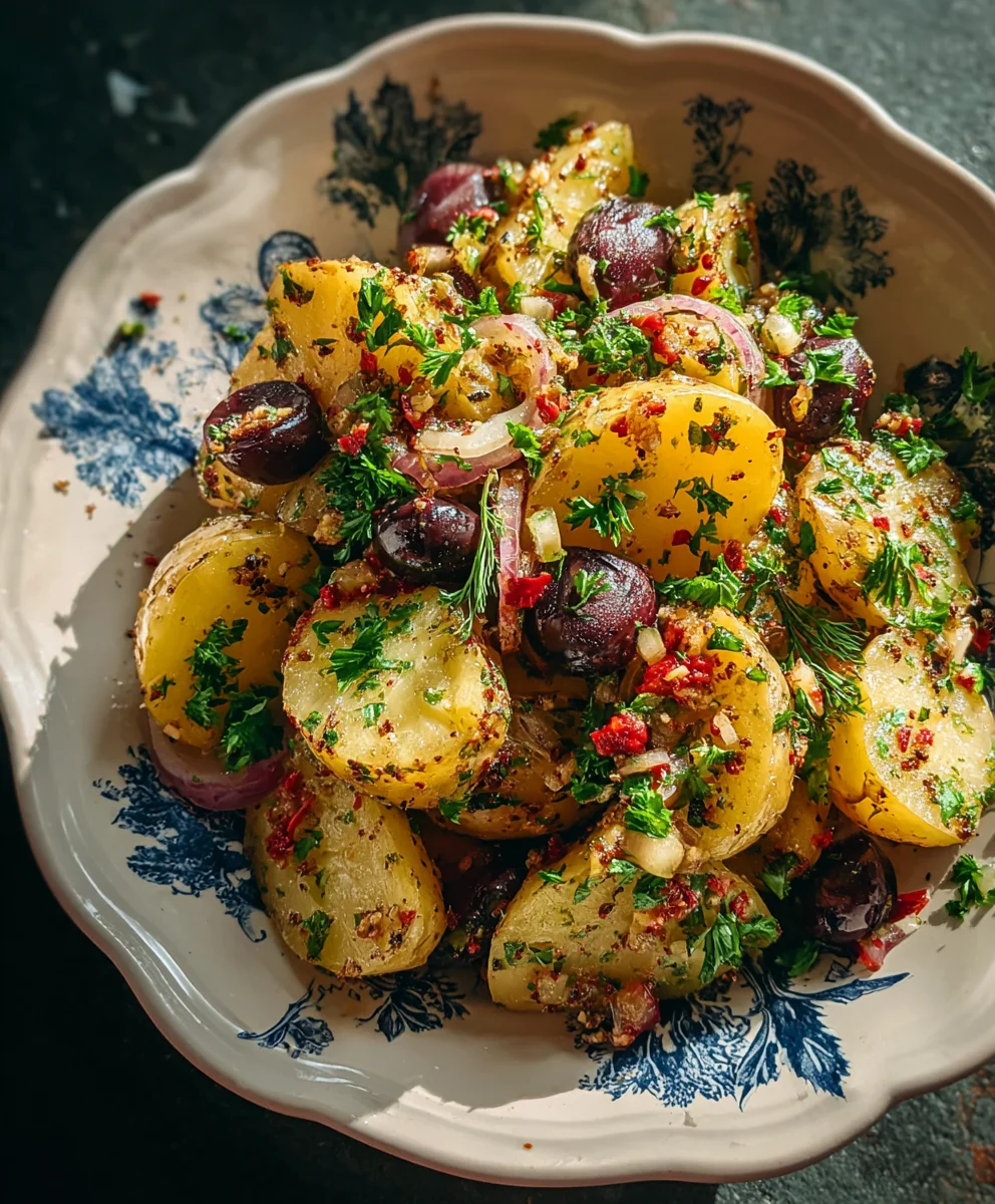 Pommes Terre Sumac Salade