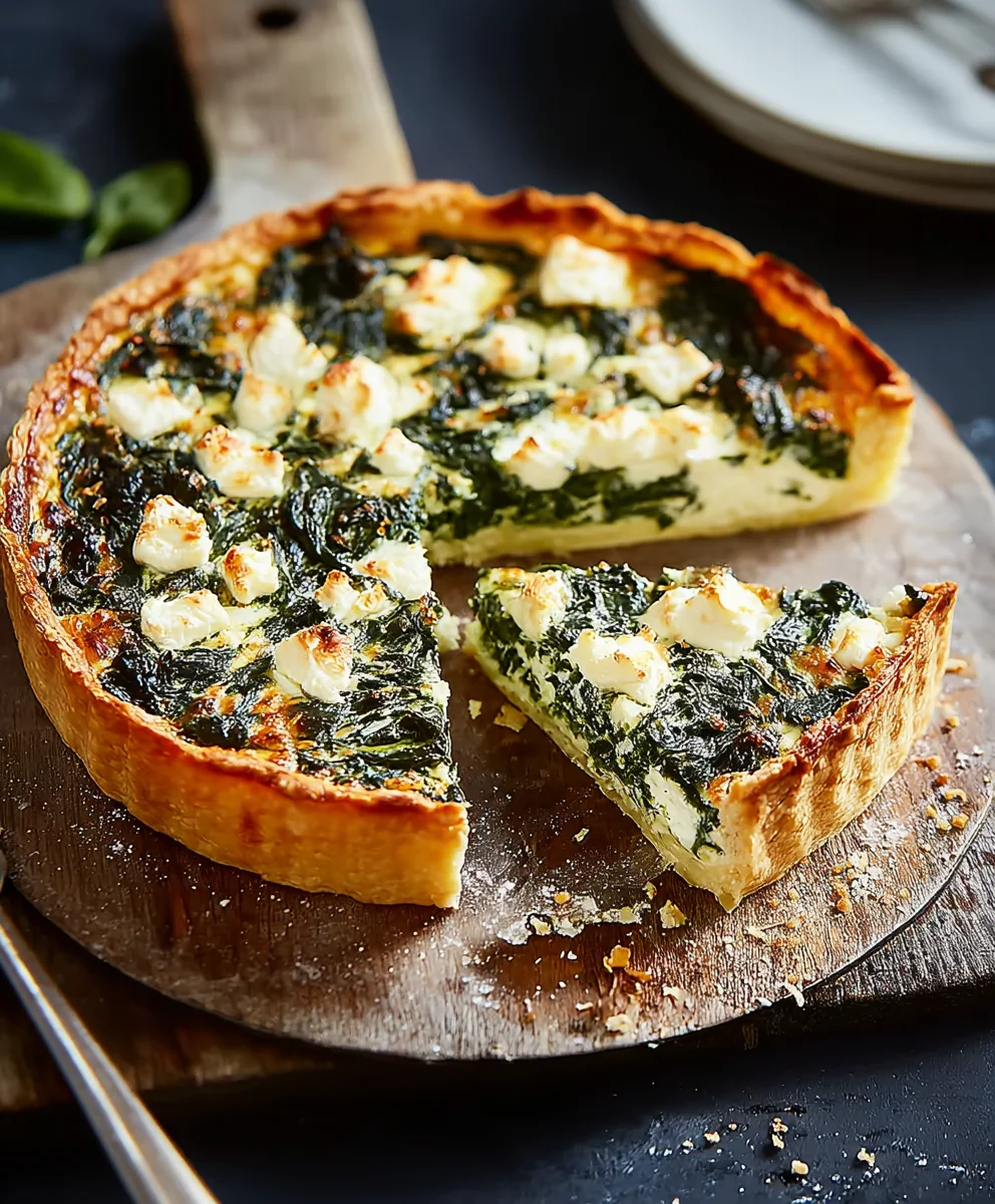 Rezept: Spinatquiche mit Feta – Herzhaft, einfach, unwiderstehlich.