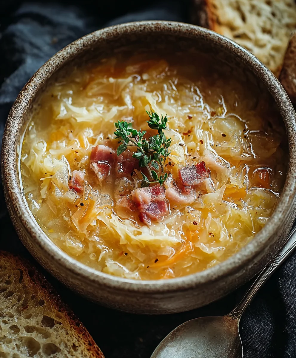 Sauerkrautsuppe ganz einfach: Dein schnelles Lieblingsrezept