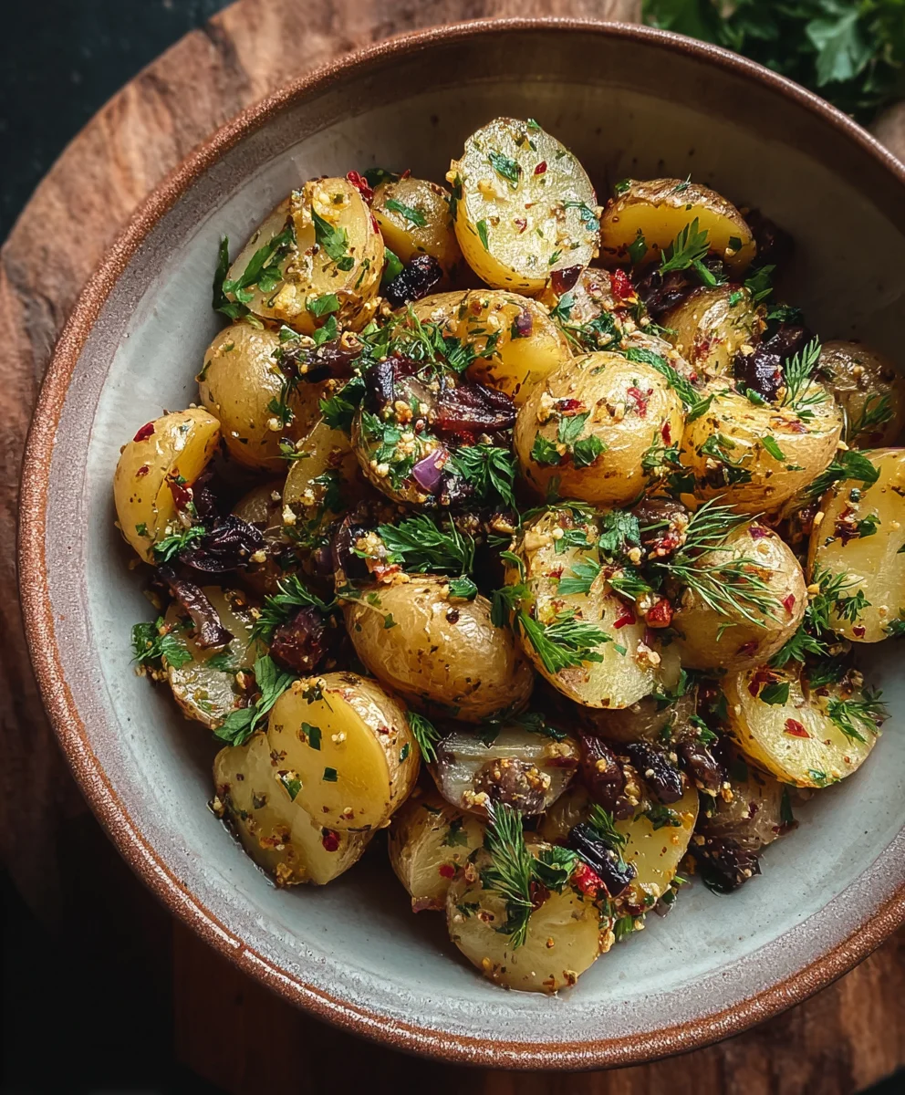 Pommes Terre Sumac Salade