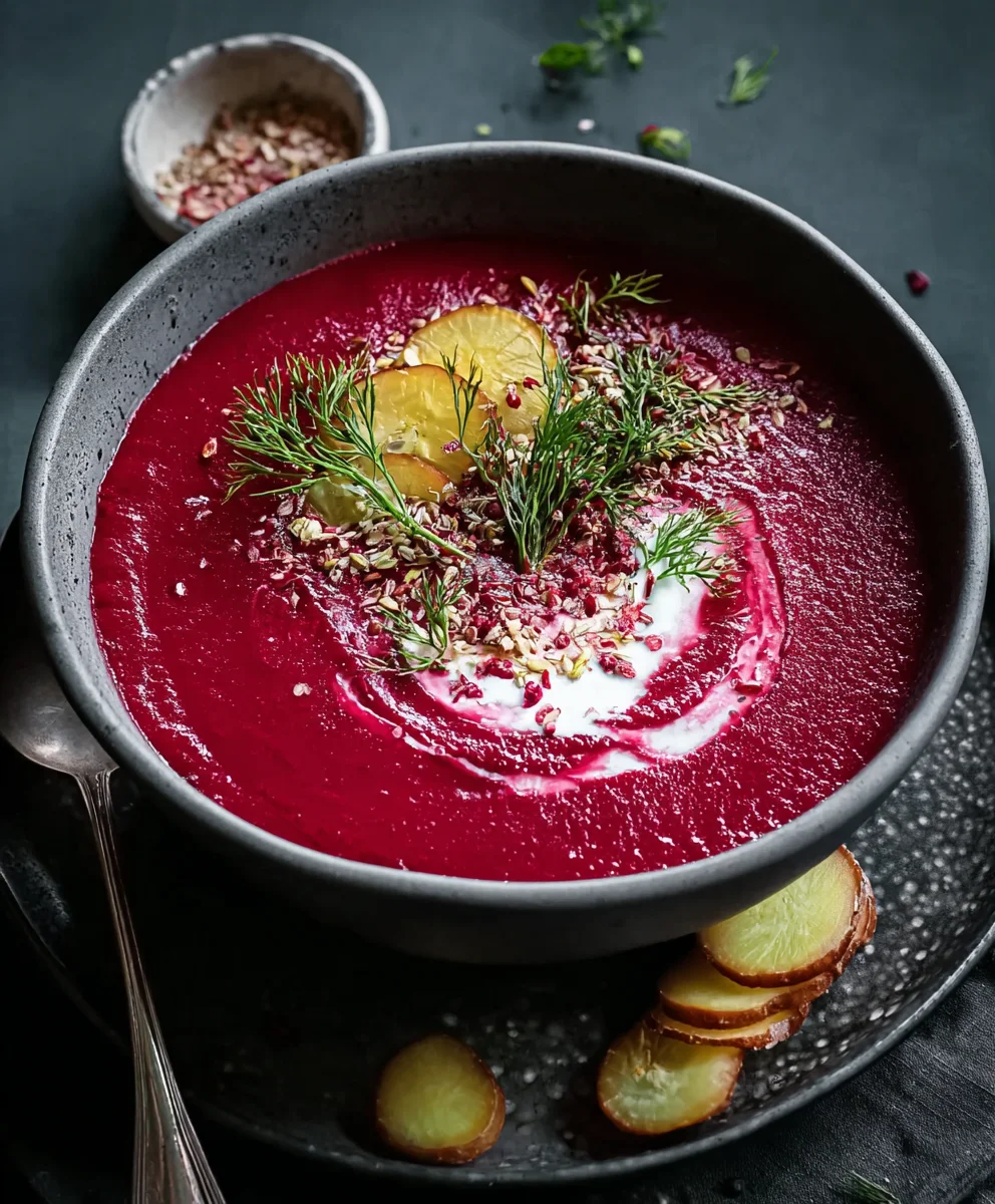 Köstliche Geeiste Rote Beete Suppe: Dein leichtes Sommer-Rezept