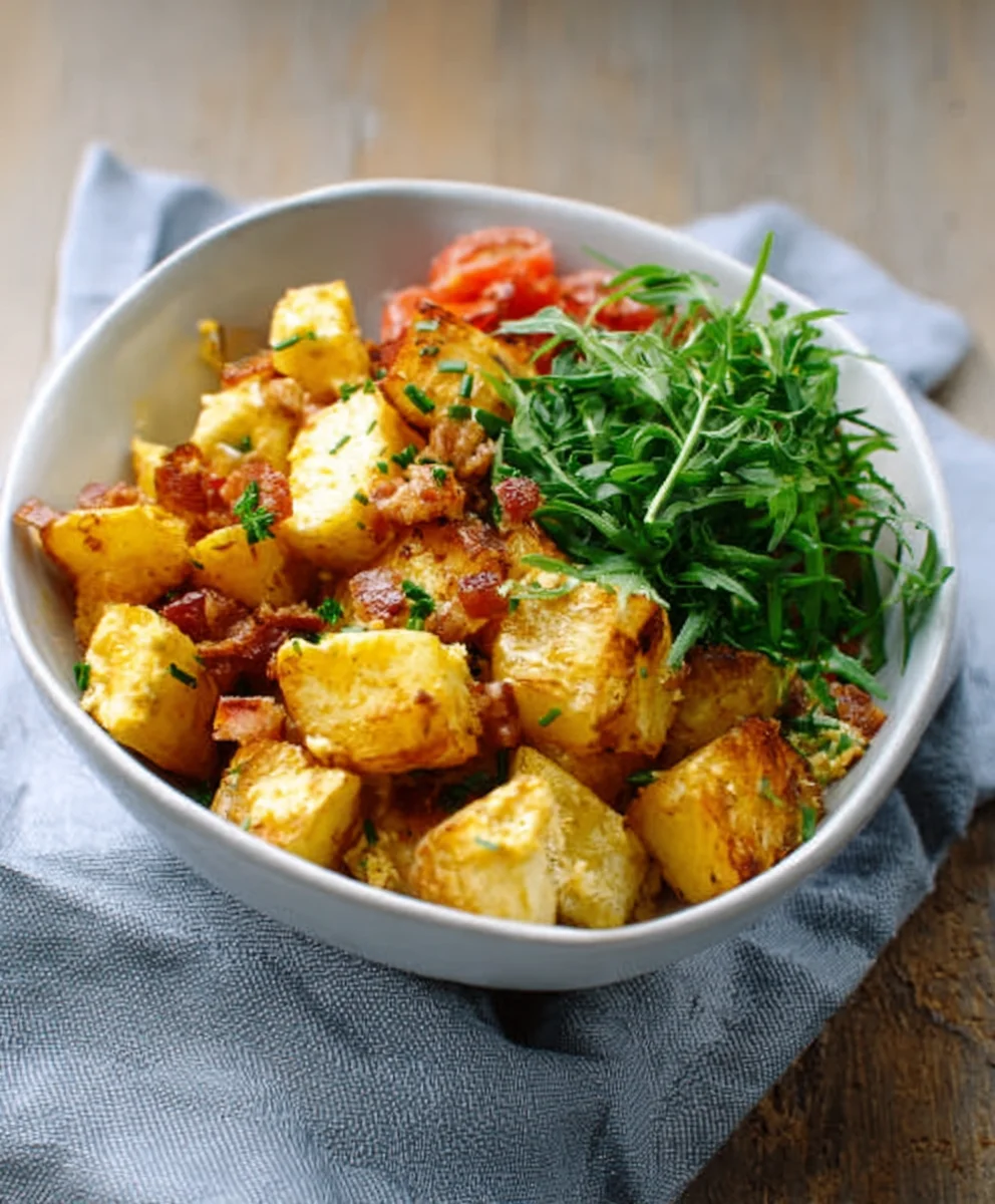 Honig Senf Rostkartoffelsalat Heissluftfritteuse