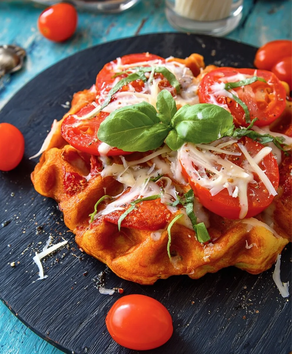 Pizzawaffeln: Schnelles & einfaches Rezept