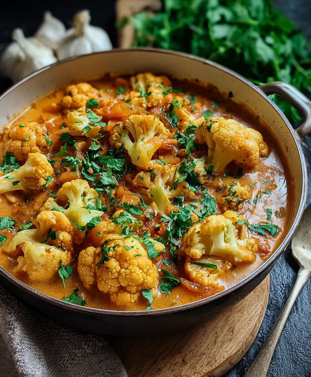 Ofen-Blumenkohl-Curry: Cremig & Lecker!