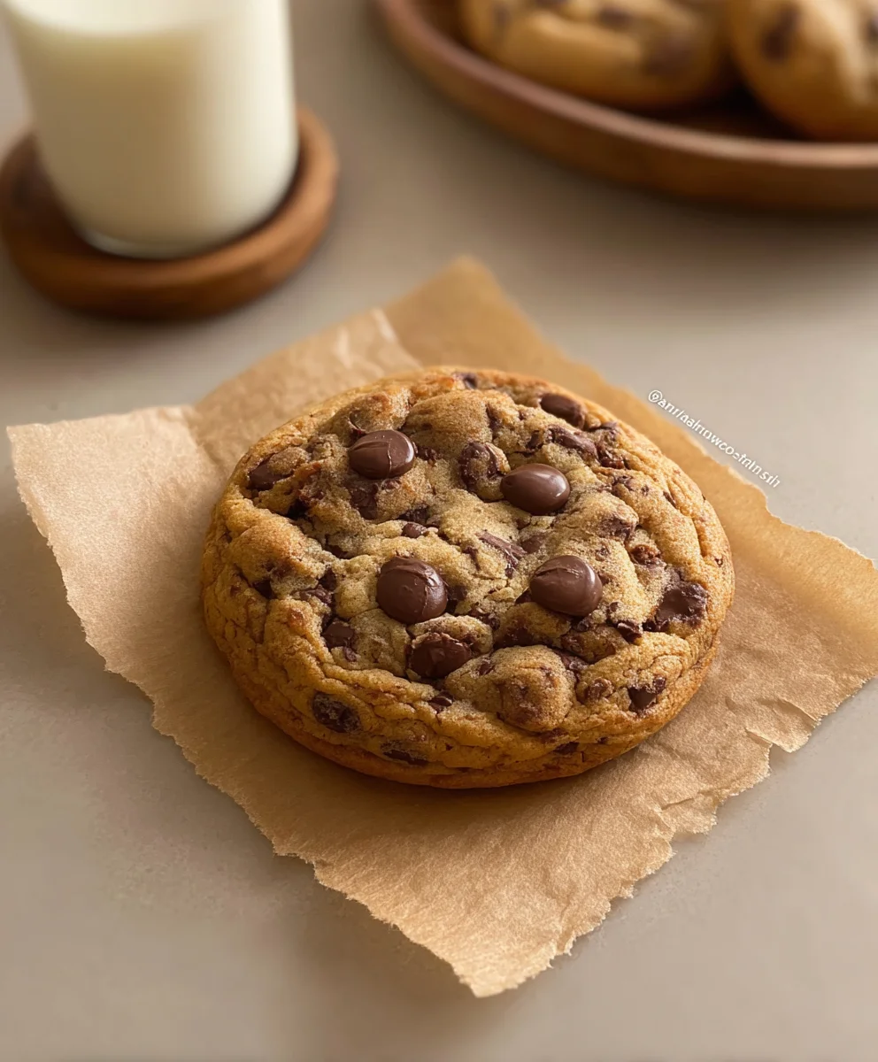 Single Serve Chocolate Chip Cookie (Ohne Ei)
