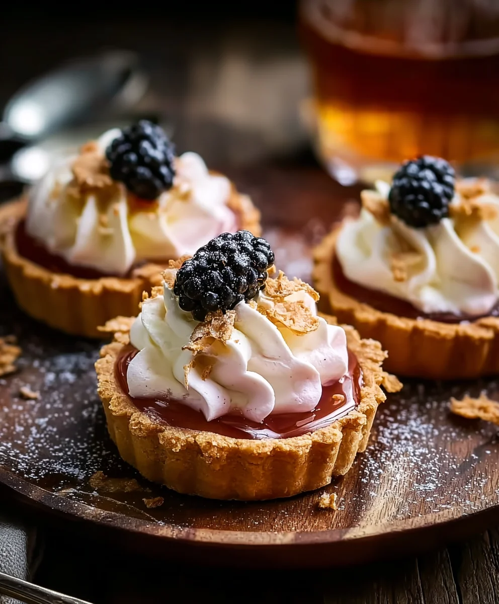 Brombeer-Tartelettes mit Tonka Mousse | Alkoholfrei
