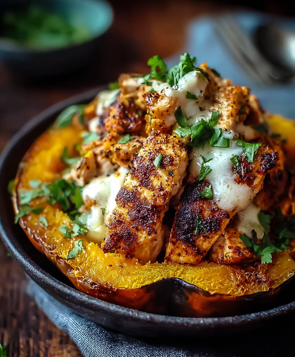 Chipotle Hähnchen-Kürbis: Pikant & Süß