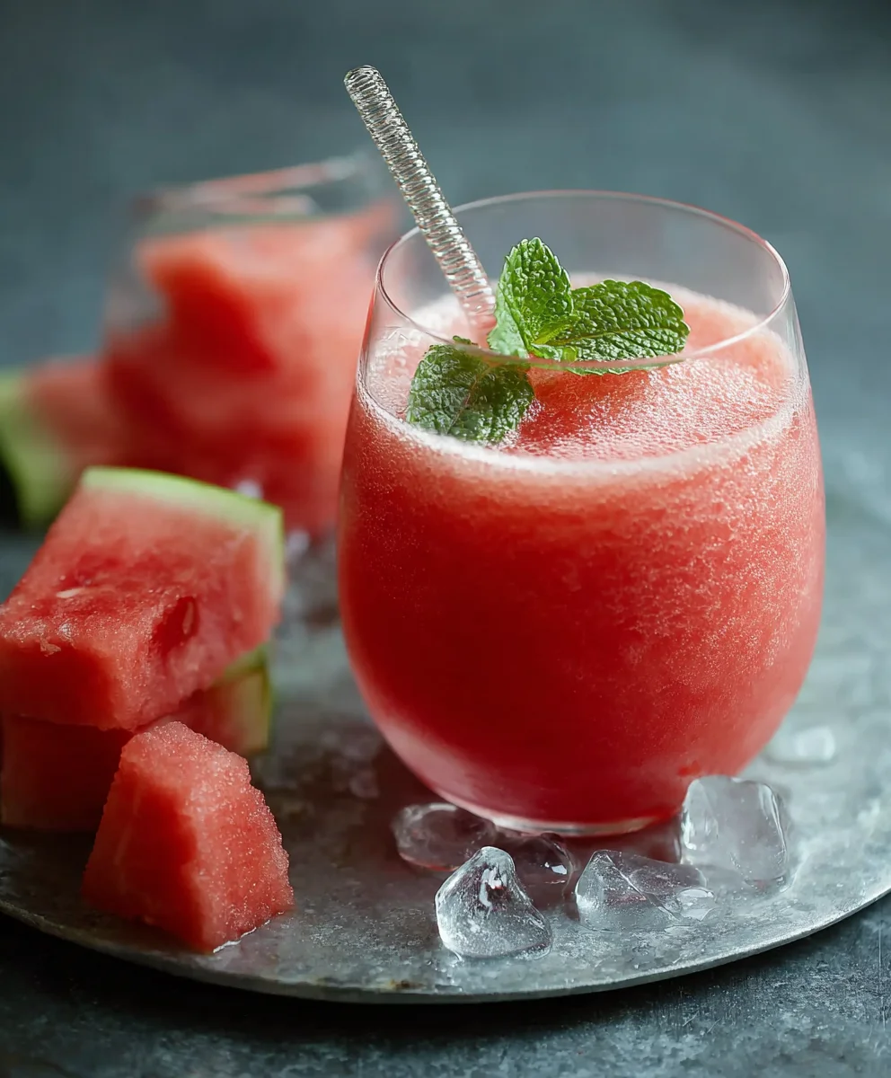 Erfrischende Wodka Melone Limonade | Leichter Drink