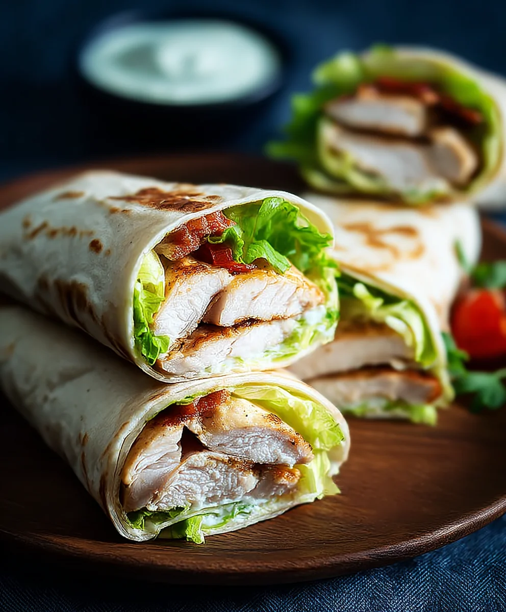Schnelle Hähnchen-Wraps: Einfach & Lecker!