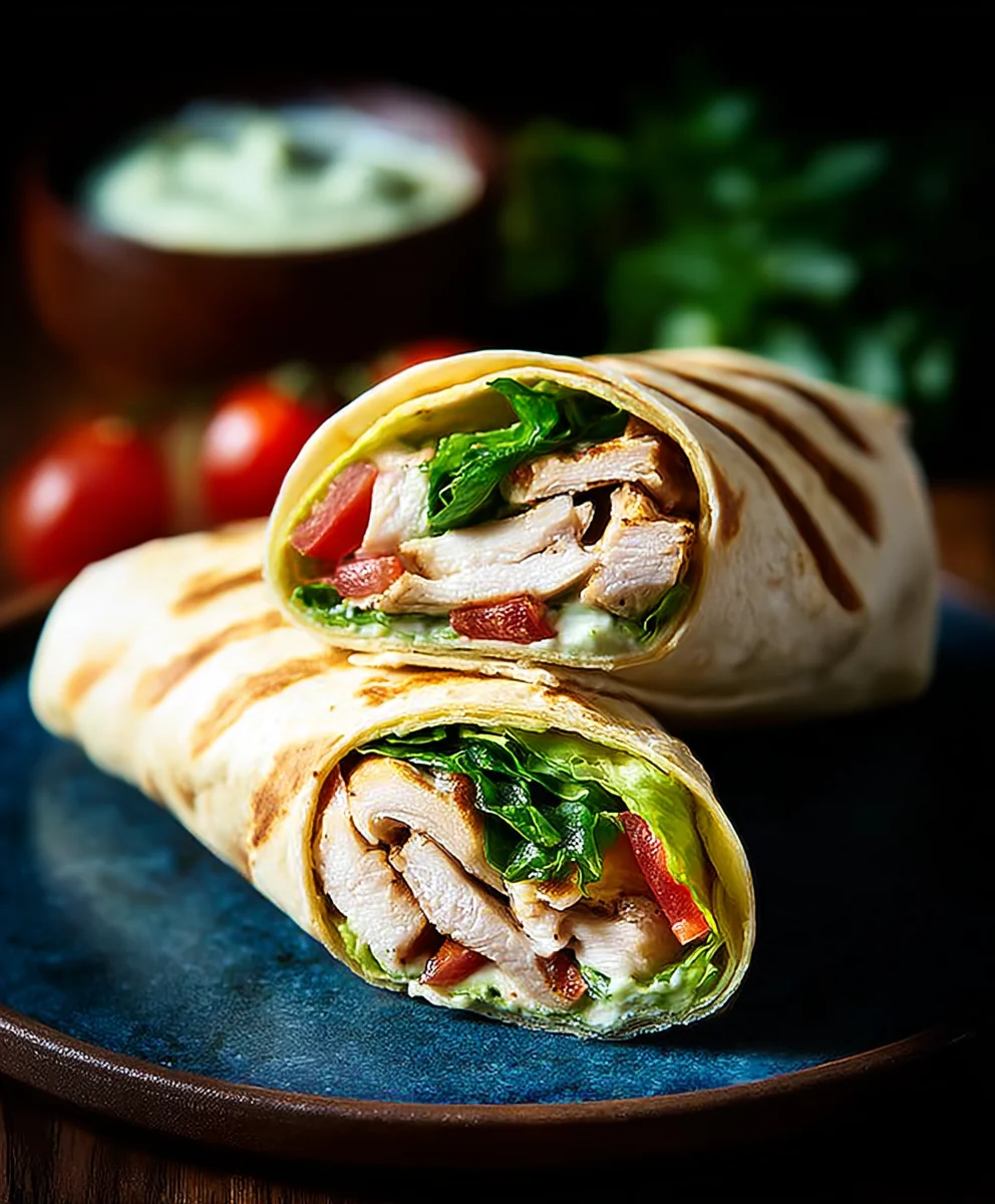 Schnelle Hähnchen-Wraps: Einfach & Lecker!