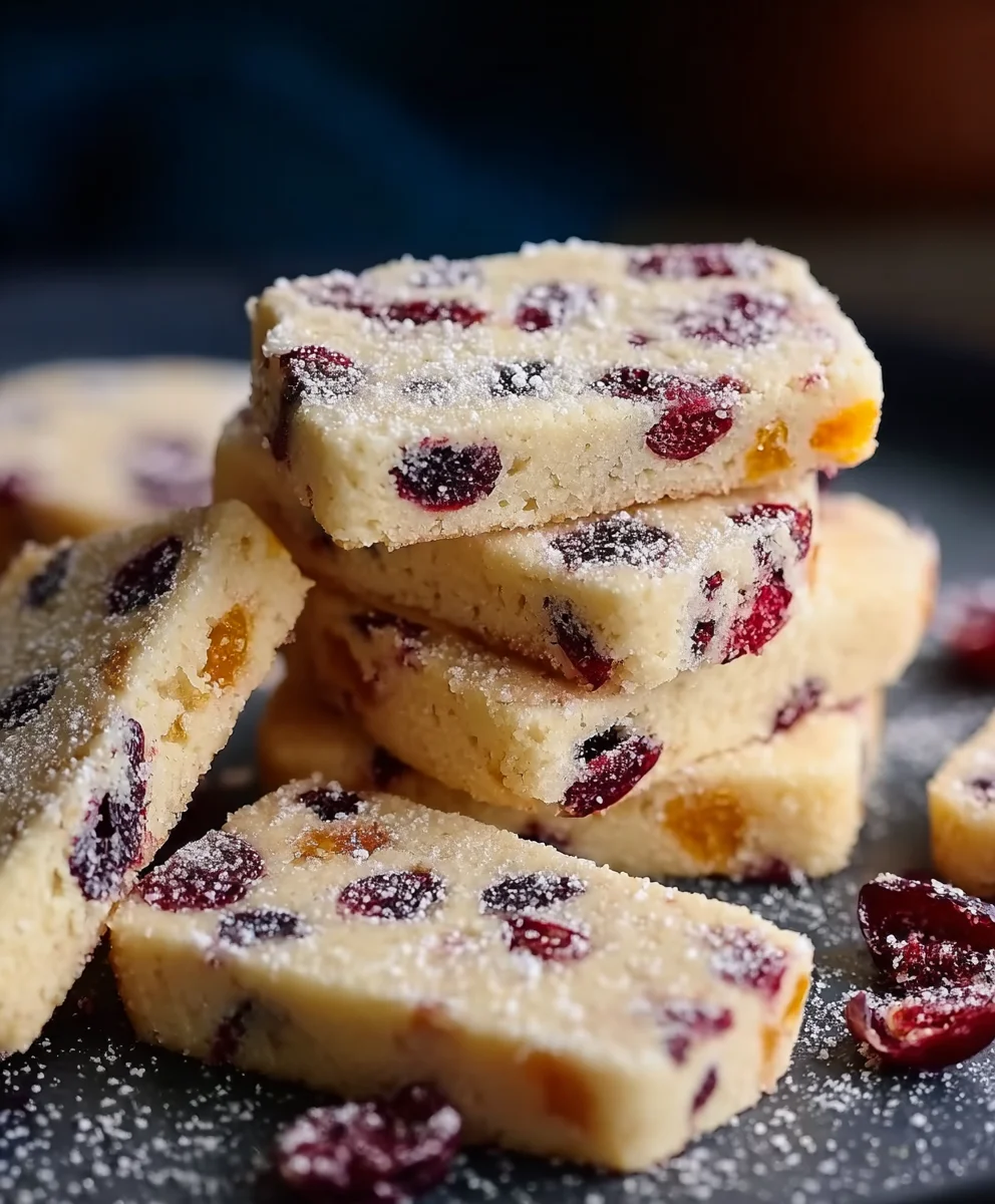 Cranberry Orange Shortbread: Festliche Plätzchen 🎄