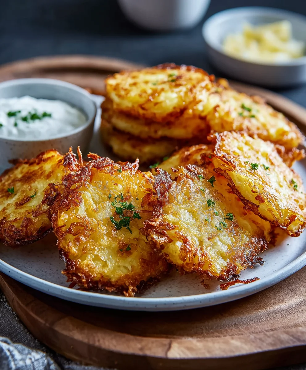 Heissluftfritteuse Kartoffelpuffer: Knusprig & Schnell