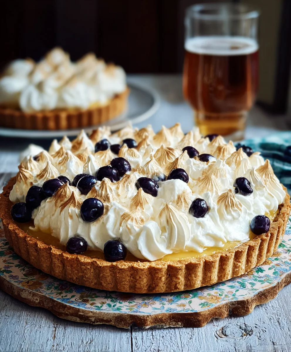 Heidelbeer-Alkoholfrei Frischkäse Tarte Rezept